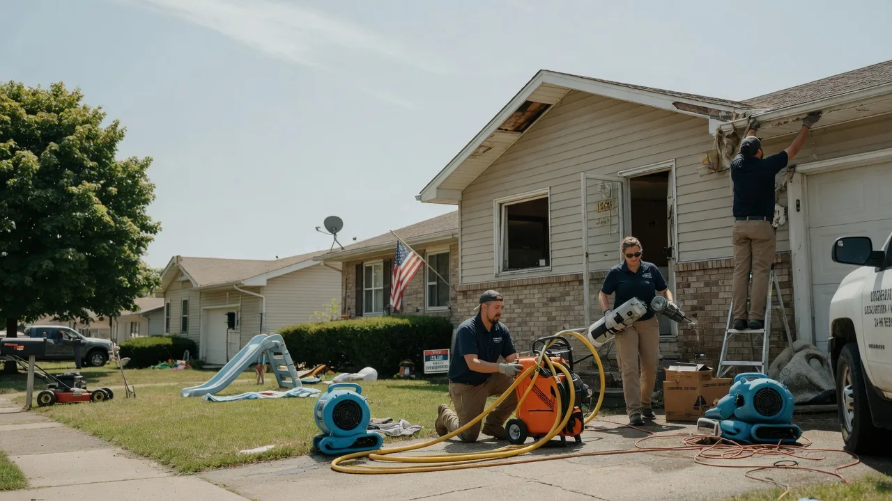 Water Damage Restoration in Folsom, PA near me
